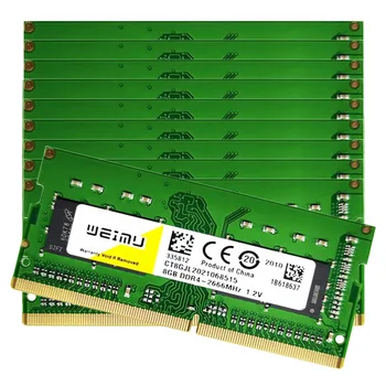 10ШТ DDR4 4 ГБ 8 ГБ 16 ГБ 2133 2400 2666 3200 МГц Оперативная память Ноутбук PC4 17000 19200 21300 1.2 В Sodimm Ноутбук Ddr4 Memoria RAM