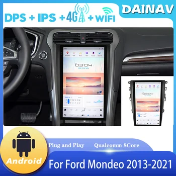 13,6-Дюймовый Android 11 С Полным Сенсорным Экраном Головного Устройства Для Ford Mondeo 2013 2014-2021 NAVI Автомобильный Радиоприемник Беспроводной Carplay Android Auto