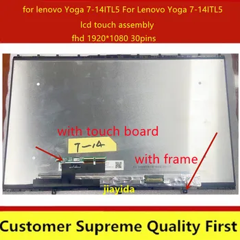14,0 Дюйм(ов) Экран дисплея Ноутбука FHD Сенсорный Экран В Сборе 5D10S39740 5D10S39670 Yoga 7-14ITL5 Для Lenovo Yoga 7-14ITL5 ЖК