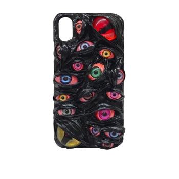 3D Готический Чехол для телефона Scary Monster Eyeball для iphone14 13 12 iphone 11 pro max case iphone x case iphone7 case poco x4 gt case