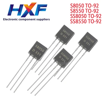 50ШТ BC547 + BC557 TO92 по 25 пар BC547B BC557B Каждый по 25шт Транзистор TO-92 новый и оригинальный чипсет IC