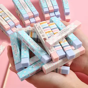 6 Упаковок Корейского карандаша Rainbow Fresh Strip Eraser Для детей и студентов, Специальные школьные принадлежности, Канцелярские принадлежности в подарок