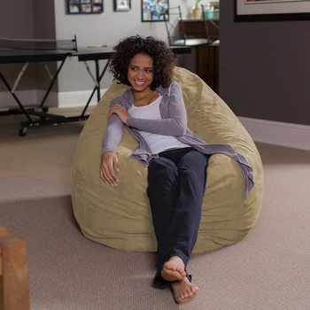 7,5-футовый чехол для дивана-мешка с микрокапсулой, кресло-мешок с эффектом памяти, ленивый диван
