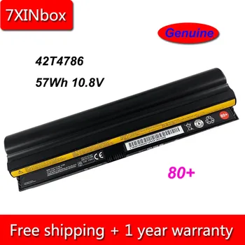 7XINbox 57Wh 10,8V Подлинный 42T4786 42T4787 Аккумулятор Для Ноутбука Lenovo Thinkpad X100E X120E E10 E30 57Y4559 57Y4558 42T4781 80+