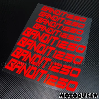 8 пользовательских наклеек на мотоциклетные диски, наклейки, светоотражающие полосы, водонепроницаемые наклейки для SUZUKI Bandits Bandit S 600 1200 1250
