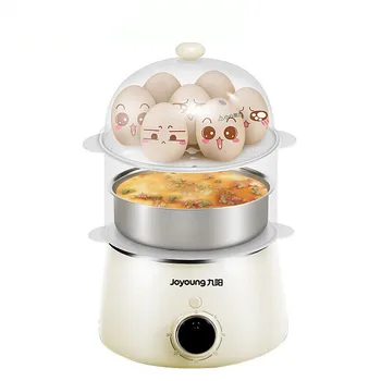 Joyoung Egg Boiler Пароварка Для яиц Для завтрака Многофункциональная Одно- и Двухслойная С Автоматическим Отключением от Сухого Горения ZD-7J92