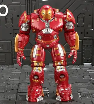 Marvel Avengers Халкбастер Халк Железный Человек Супер Герой ПВХ Фигурка Коллекционная модель Игрушки со светом