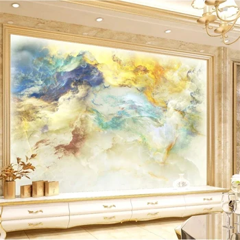 papel de parede Пользовательские обои 3d фотообои облако нефрит мрамор каменная стена фон гостиная спальня фреска 3d обои