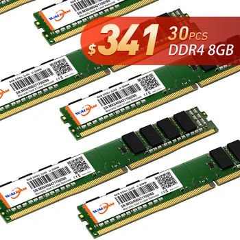 WALRAM DDR4 Ram Memoria 8GB16GB Настольная Память Ram 2666MHz 2400MHz UDIMM Memoria Ram DDR4 Для Настольных ПК 288-контактный