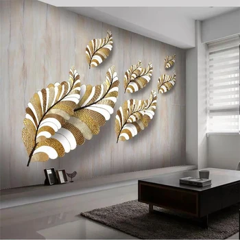 wellyu 3D твердый рельефный фон из листового золота декоративная роспись стен настенная роспись на заказ papel de parede para quarto