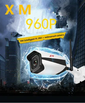 XM Outdoor Indoor Водонепроницаемая IP-камера Bullet Led HD 960P Камера Безопасности видео Wifi Беспроводное Наблюдение Ночного Видения