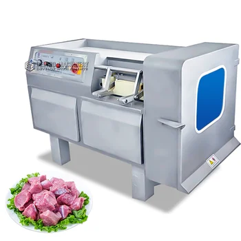 Автоматическая машина для нарезки овощей из свинины, Говядины, машина для резки замороженного электрического мяса