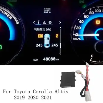 Автомобильная система индикации давления в шинах TPMS Автоматический монитор давления в шинах Охранная сигнализация для Toyota Corolla Altis 2019 2020