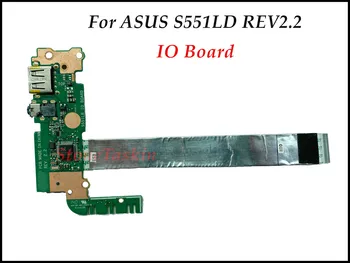 Высококачественный 60NB02A0-US1040 Для ASUS S551LB S555LD Rev: 2.2 IO USB Адаптер аудиосистемы 100% протестирован