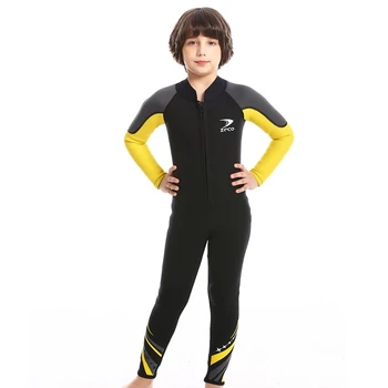 Гидрокостюм ZCCO для мальчиков из неопрена 2,5 мм, детский костюм для дайвинга, детский купальник для серфинга с маской и трубкой, толстый термозащитный гидрокостюм, цельный комплект