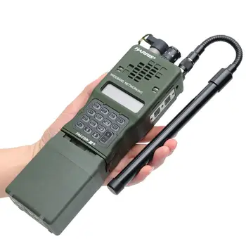 Двухдиапазонная Складная Тактическая Антенна TNC 144/430 МГц Gooseneck Для Портативной Рации Kenwood TK-388 Harris AN/PRC-152 AN/PRC-148