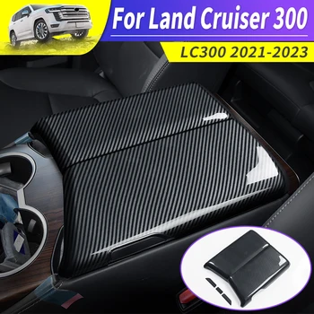 Для Toyota Land Cruiser 300 2021 2022 2023 Защитная крышка коробки центрального подлокотника LC300 Аксессуары для интерьера Тюнинг Модификация