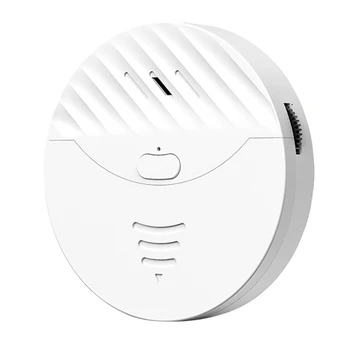 Интеллектуальная WiFi сигнализация Tuya, датчик вибрации дверей и окон, оповещение о безопасности, работает с Alexa, Smart Life