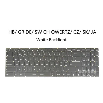 Клавиатура HB DE SW CH CZ SK JA С подсветкой Для MSI GV72VR GV72 GV62VR GV62 GL75 GL73 GL72VR GL72M GL72 GL65 GL63 GL62VR GL62 GF75