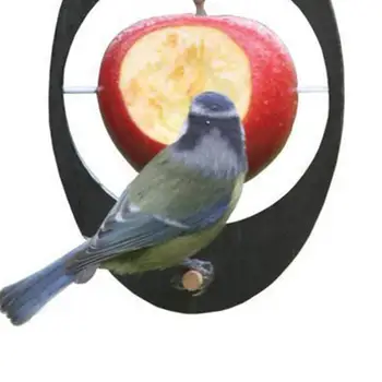 Кормушка для птиц из водонепроницаемого износостойкого пластика, изысканный подвесной лоток для кормления в саду, многоразовая подвесная кормушка