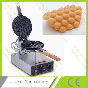Машина для приготовления яичных вафель из нержавеющей стали; Машина для приготовления пузырьковых вафель