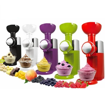 МИНИ-машина для приготовления фруктового мороженого своими руками, электрическая машина для приготовления мягкого мороженого