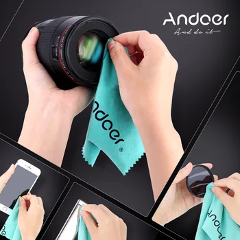 Многофункциональная салфетка для чистки экрана Andoer для смартфона /зеркальной камеры/объектива/крышки объектива и т.д.