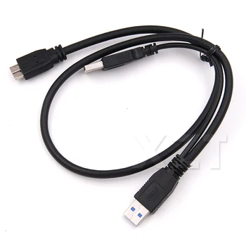 Новейший Горячий кабель USB 3.0 Кабель для передачи данных жесткого диска USB3.0 от штекера к удлинителю Micro B USB-удлинитель