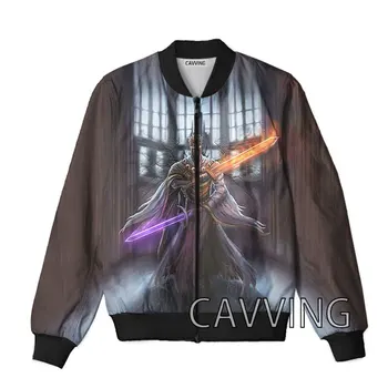 Новые модные женские/мужские куртки-бомберы на молнии с 3D принтом Dark Souls, мужские пальто, мужские куртки на молнии h03