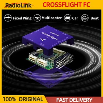 Новый контроллер полета RadioLink Crossflight с FC OSD встроенным 10-канальным ШИМ-выходом для радиоуправляемого FPV-дрона, вертолета, самолета, автомобиля, лодки