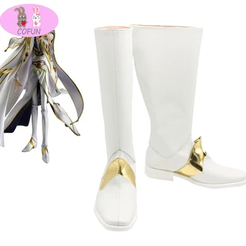 Обувь для косплея COFUN Code Geass, ботинки императора аниме Лелуша, обувь для вечеринки в честь Хэллоуина, изготовленные на заказ