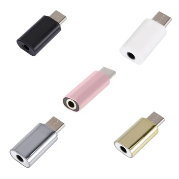 Переходник для наушников Mini USB C Type C от штекера к штекеру 3,5 мм для головы
