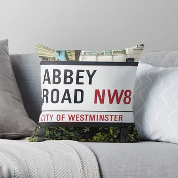 Подушка Abbey Road, вышитый чехол для диванной подушки, чехол для диванной подушки