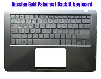 Русская клавиатура с подставкой для рук и подсветкой для ASUS TUF565D, TUF565DV, TUF565DD, TUF565DU, TUF505DT