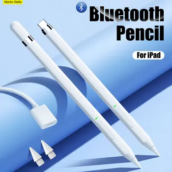 Стилусы Для Apple Pencil 2 1 Для Ipad Air 5 4 3 10,5 Pro 11 12,9 2022 Для 10,2 9th Mini 6 2021 Аксессуары Для Ручек Bluetooth