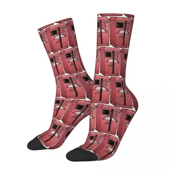 Счастливые смешные мужские носки Nora в стиле ретро харадзюку Atomic Heart СССР, игра в стиле хип-хоп Casual Crew, подарочный носок Crazy с рисунком