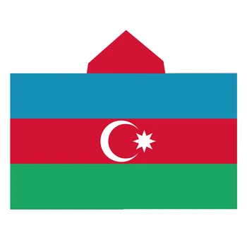 Флаг Азербайджана Накидка Azərbaycan Body Flag Баннер 3x5 футов Из Полиэстера На Заказ Для Любителей Спорта Стран Мира Body Flag