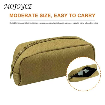 Футляр для солнцезащитных очков для охоты на открытом воздухе, сумка Molle, коробка для очков, нейлоновая поясная сумка