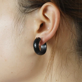 Этнические деревянные серьги-кольца-гвоздики для ушей Для женщин, модные украшения, аксессуар для ушей, новинка 2023 года, серьги в виде круга