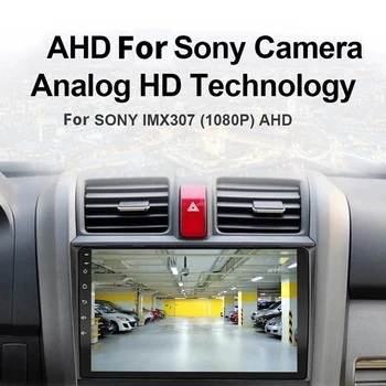 1 комплект автомобильной AHD камеры заднего вида заднего вида WDR Камеры ночного видения парковки заднего вида IMAX307 с возможностью поворота на 360 градусов Изображение 2