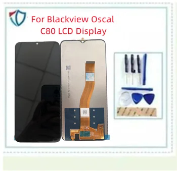 100% Протестированный ЖК-дисплей для Blackview Oscal C60 C80, замена ЖК-дисплея с сенсорным экраном и цифровым преобразователем в сборе Изображение 2