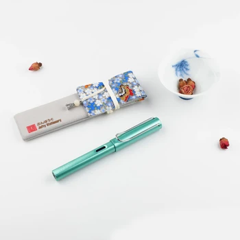 1шт Красочная бабочка в японском стиле, Цветущая Вишня, Ручка, чехол для хранения, Ручка, сумка ручной работы, игрушка для косплея, Подарки на Хэллоуин Изображение 2