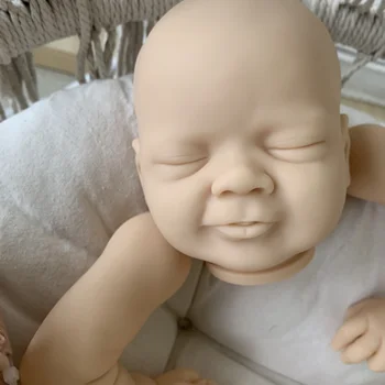 20-дюймовый незаконченный набор кукол-Реборнов Vito реалистичного размера для новорожденных незаконченные неокрашенные детали куклы с тканевым корпусом Изображение 2