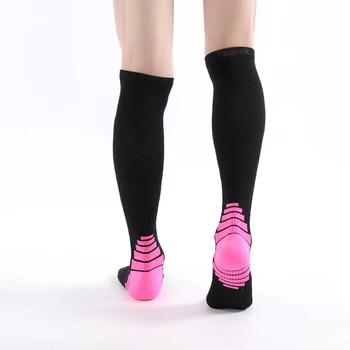 2023 Компрессионные носки для мужчин и женщин, длинные спортивные носки, Футбольные длинные носки выше колена, Бейсбольные хоккейные носки для бега Изображение 2