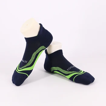 3 пары спортивных носков Coolmax Athletic Для бега, Женские Мужские Носки с влагоотводящей подушкой Изображение 2