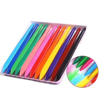 36 Цветов Треугольных цветных карандашей, Треугольный цветной карандаш для студентов, детей, детей C66 Изображение 2
