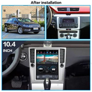 Carplay DSP Android 9,0 PX6 Вертикальный Экран Радио Tesla Автомобильный Мультимедийный Плеер Стерео GPS Навигация Для VW Magotan 2012-2016 Изображение 2