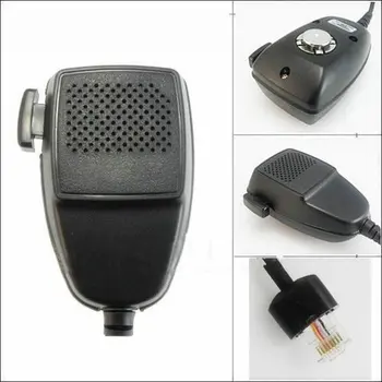 honghuismart Черный Ручной Динамик HMN3596A с микрофоном 8 контактов для автомобильного мобильного радио Motorola GM300, GM3688, GM3188, GM950, GM338 с зажимом Изображение 2