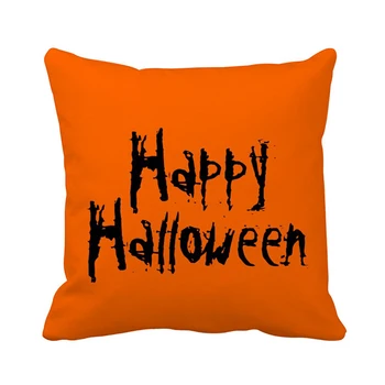 YORIWOO Scary Halloween Party Ведьмина Тыква С Рождеством, Наволочка, Чехол для подушки, Украшение для дома на Хэллоуин 2020 Изображение 2