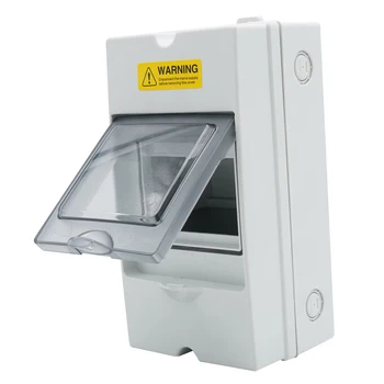 Водонепроницаемая распределительная коробка IP65, водонепроницаемая коробка для защиты от автоматического выключателя, водонепроницаемая коробка для выключателя освещения. Изображение 2